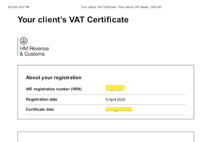 advise or prepare UK vat return in most efficient way